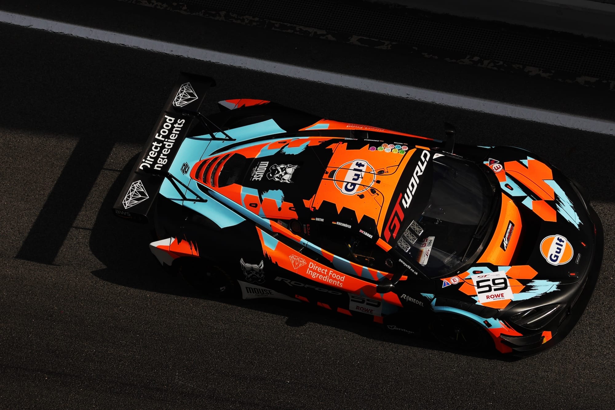 #59 McLaren from 2025 GT World Challenge Europe